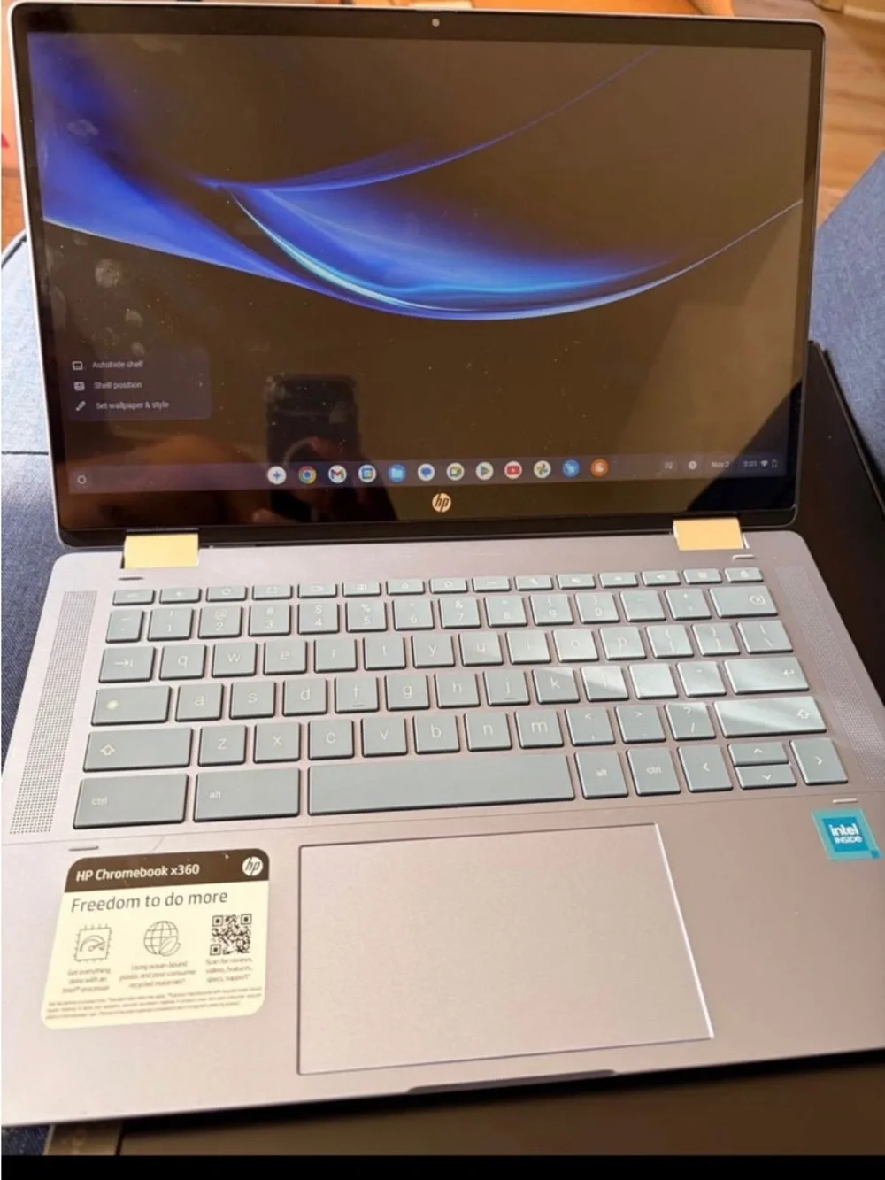 HP Chromebook Laptop - 2 in 1 14” Touchscreen - Intel Processor N100